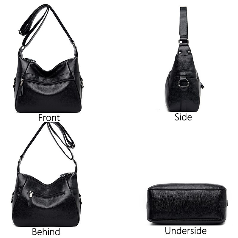 Zomer dames schoudertassen leren handtassen dames schouder crossbody tassen voor vrouwen tote bag tas