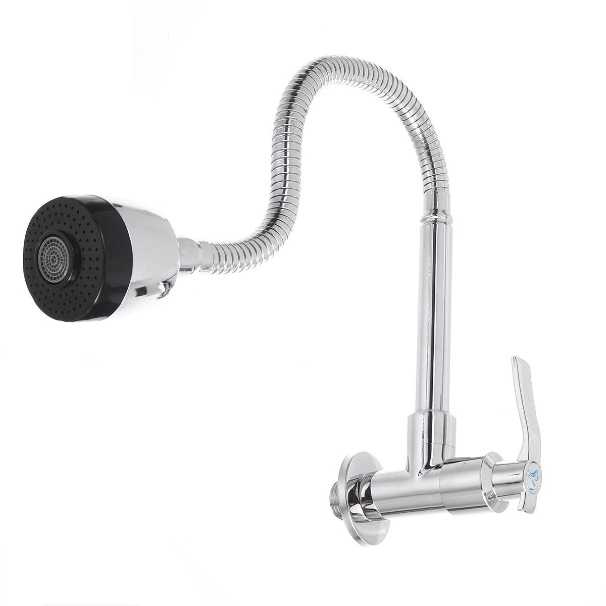 Dual Water Outlet Mode 360 Degree Rotation Kitchen Single Cold Faucet Brass Kitchen Sink Faucet Single Hole Kitchen Faucets