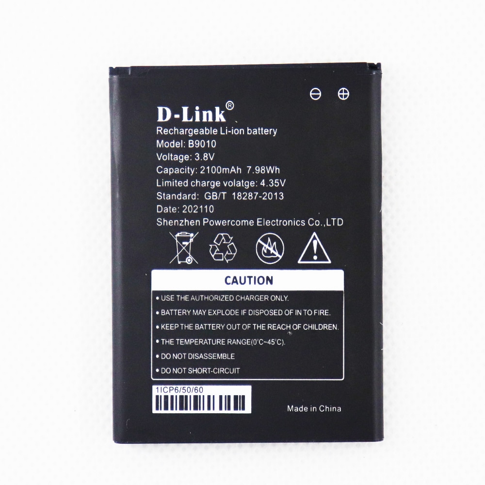 Originele 3.8V 2100Mah B9010 Voor Mtc 8723FT Mts 8723 Ft 4G Lte Wifi Router Hotspot Modem Batterij