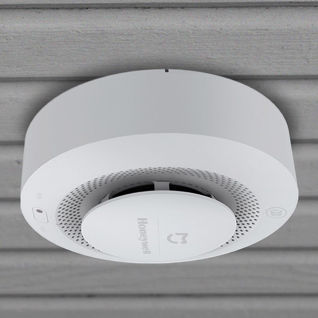 Xiaomi Mijia Honeywell Fire Alarm Smoke Detector Sensor Audible Visual Alarm Notication Work With Mi Home APP By Phone