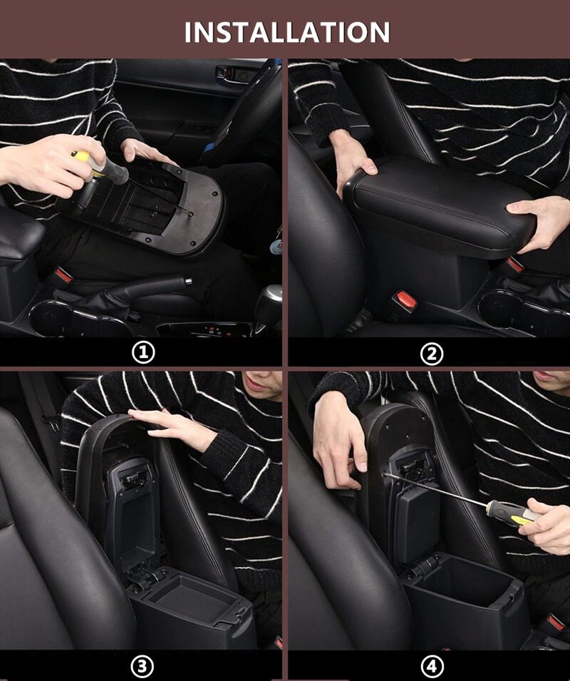 Caja de reposabrazos para Hyundai Creta IX35, , , , alargador, sin pérdidas, cubierta de repuesto, accesorios de coche
