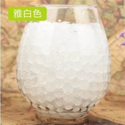 500PCS/ 5 tasche polychromen kristall schlamm kristall erde schwamm kristall perlen farbige keramik blase perlen soilless kultur: white -5-4