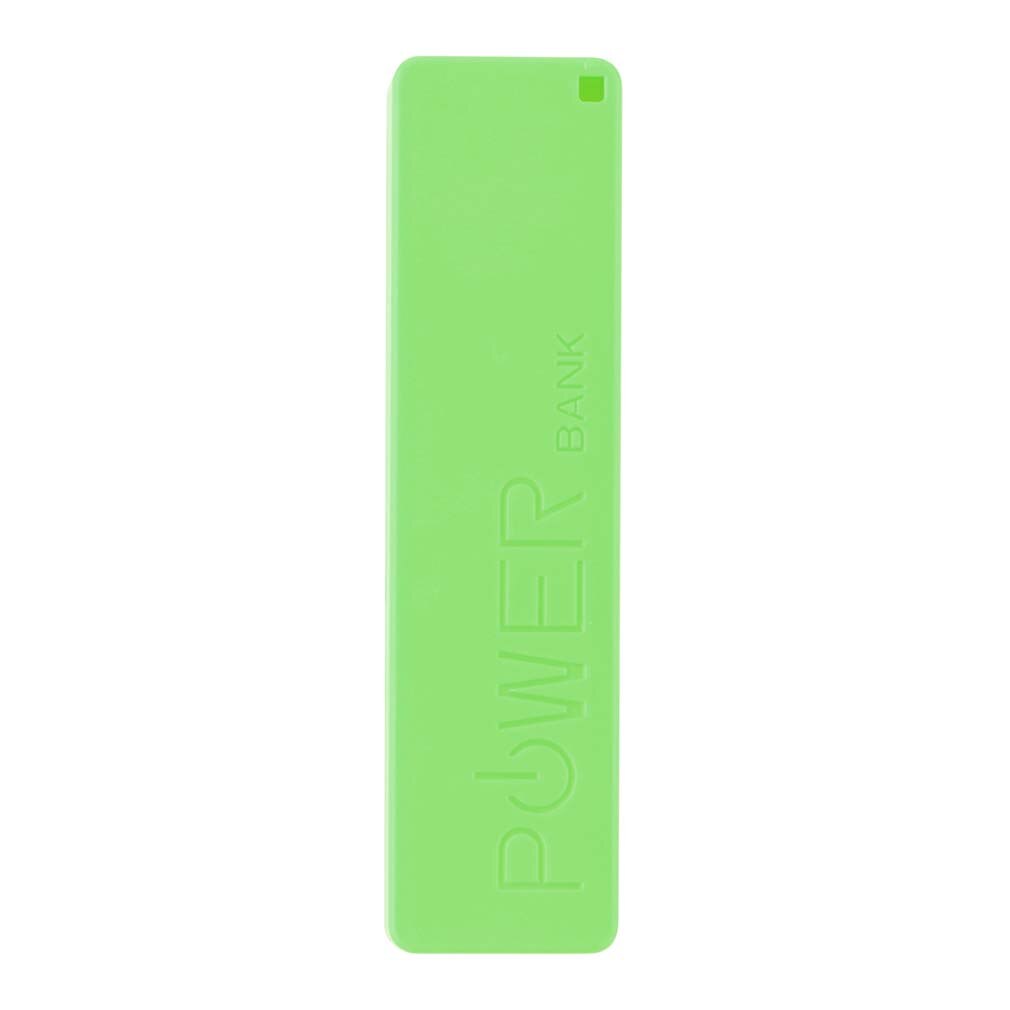 gorący Nowy 1Pc przenośne modne perfumy w kształcie kwadratu mobilna skrzynka zasilająca USB 18650 pokrywa baterii z breloczkiem dla iPhone