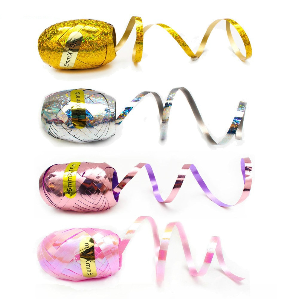 DCM 1pcs 5mm * 10m Balloon Rope Foil Balloon Ribbon Tie Rope Wedding Birthday Party Decoration Balloons Packaging@1
