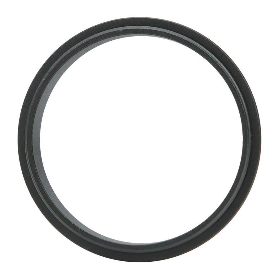 Adaptador macho a macho de M48-M48 de , anillo de aleación de aluminio negro, Paso de rosca de 48mm, accesorio de 0,75mm