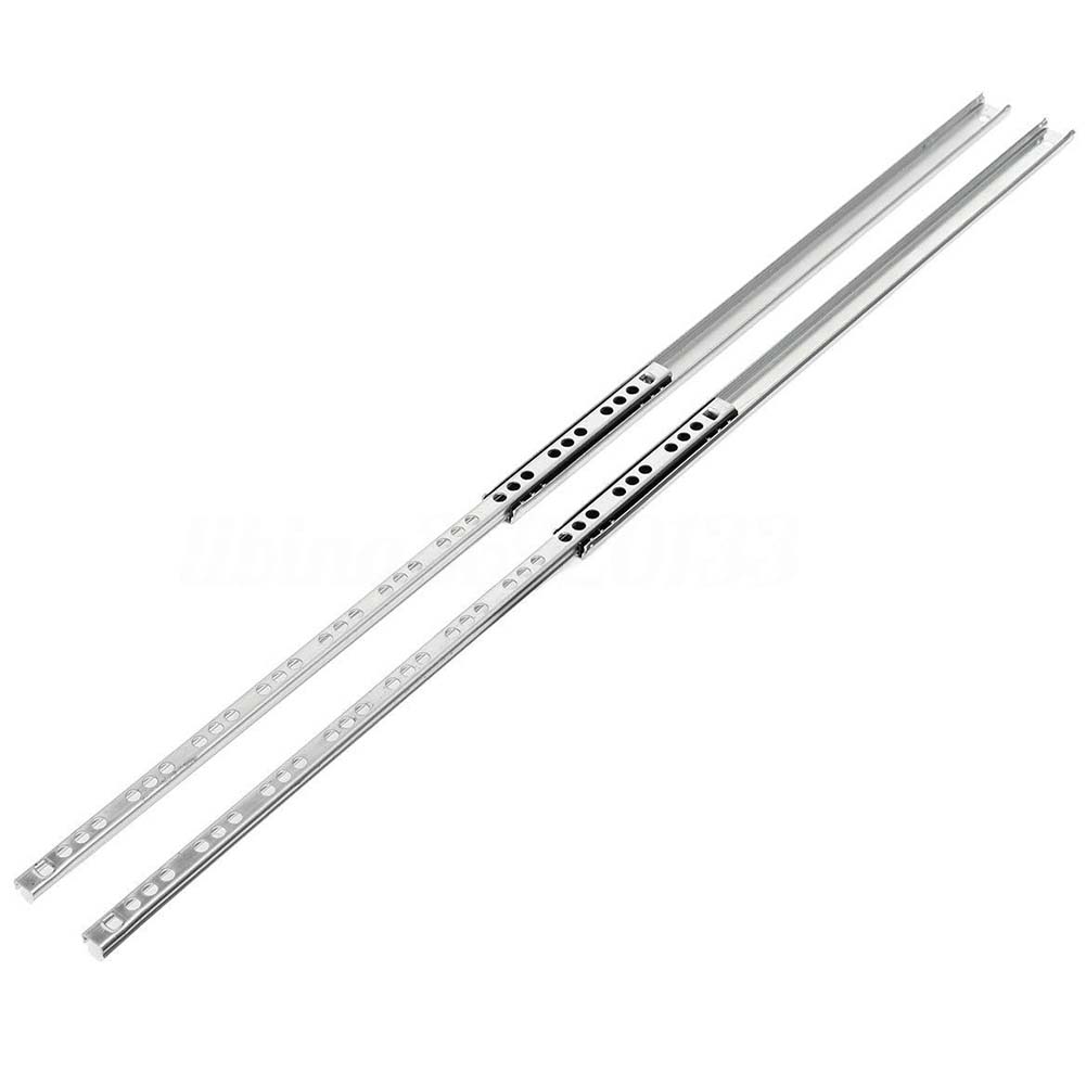 Mikro skuff skyve ball guide til seksjoner 17mm avlet stål brette skuff stål ball skinne skinne møbler maskinvare beslag