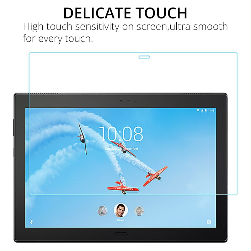 Tempered Glass Screen Protector for Lenovo Tab 4 10 Plus M10 Plus TB-X605F X606 E10 TB-X104F P10 TB-X705F 10.1 E8 8304F E7 7104F