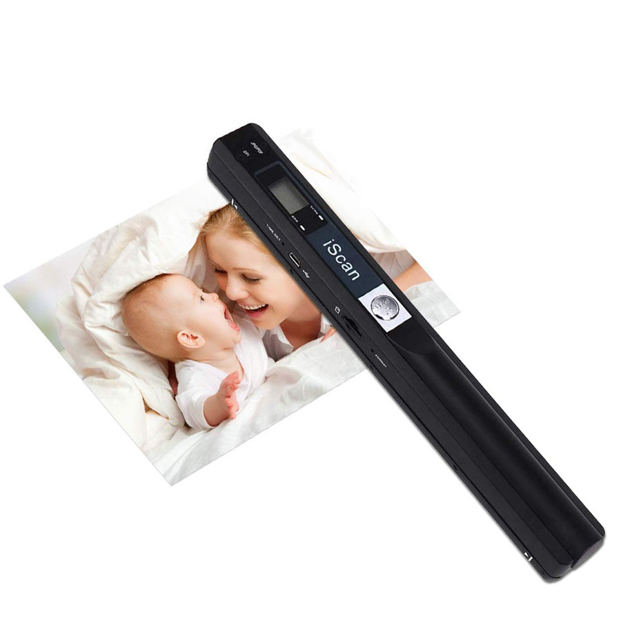 SCANNER Portable Sans Fil Document Scanner A4 900DPI JPG-PDF Format LCD