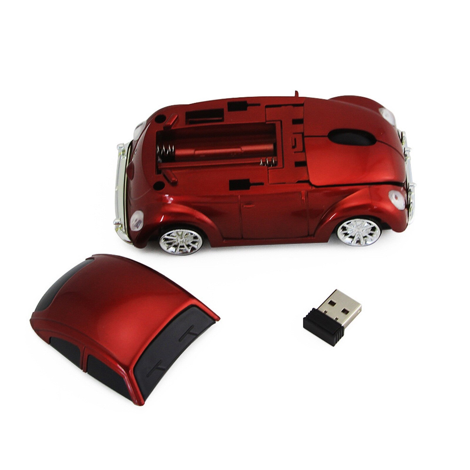 USB 2.4GH Beetle Wireless Car Mouse Car Model Sports Car Mouse With USB Mouse Mice For Laptop PC Computer