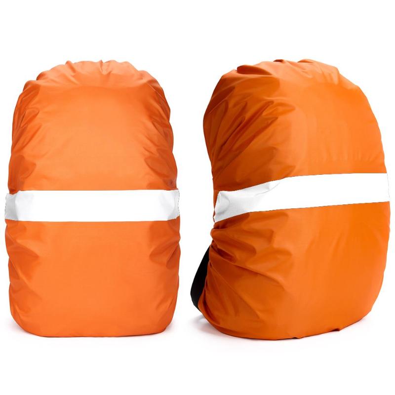 Impermeable ajustable mochila resistente al polvo bolsa de cubierta de lluvia de polvo