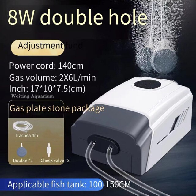 Fish tank oxygen pump silent oxygen pump fish tank... – Grandado