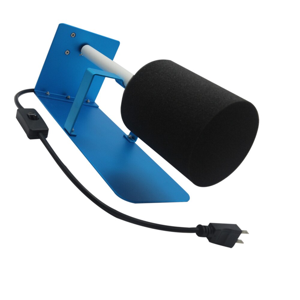 Aluminum Cup Turner Cuptisserie Turner Machine Multifunctional Rotator with Rotisserie Motor DIY Cup Tool White: Black