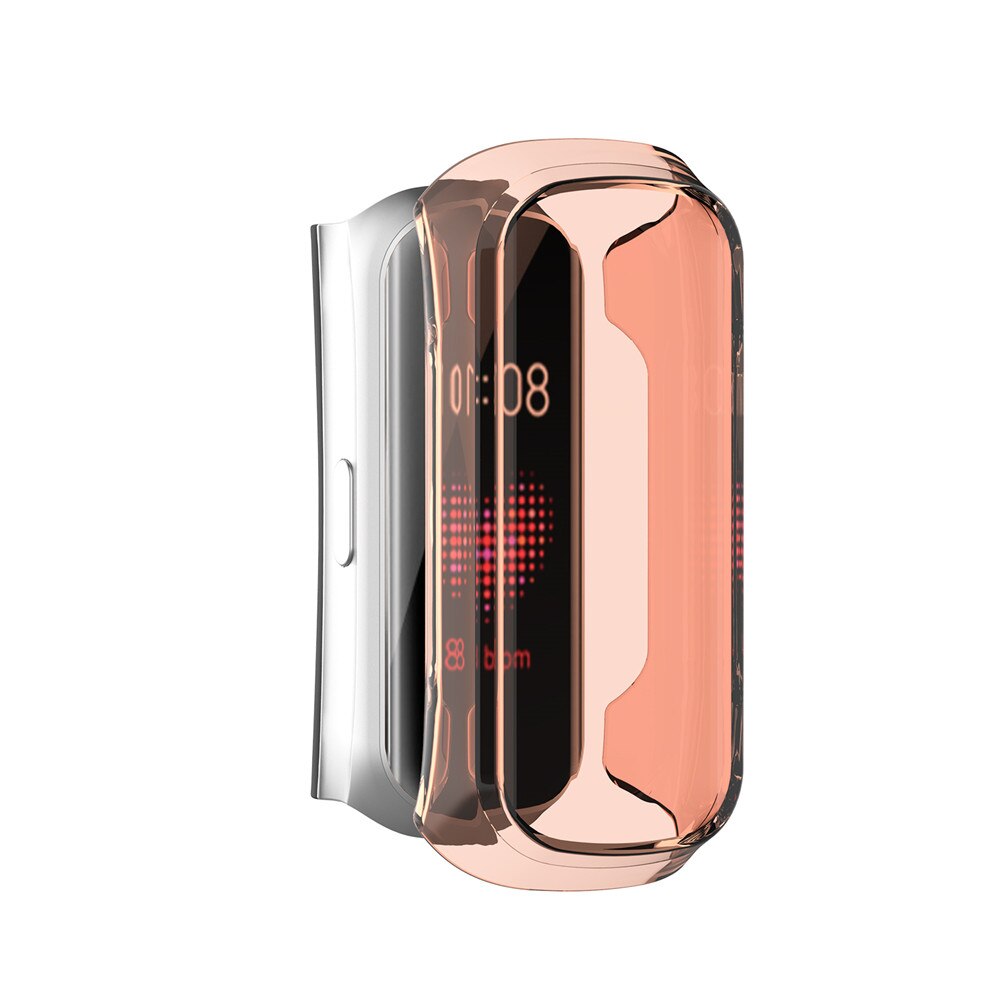 Mjuk skärm tpu genomskinligt skyddsfodral för samsung galaxy fit-e sm -r375 klockskydd skydd skal tillbehör för bandrem