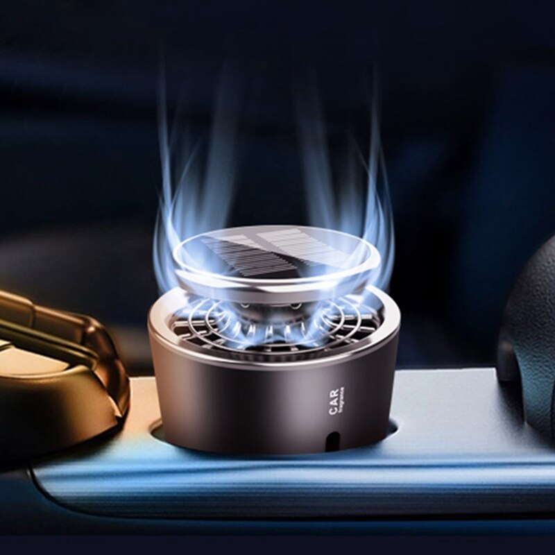 Voiture solaire purificateur d'air Auto arôme diffuseur désodorisant voiture parfum pour voitures décoration intérieure