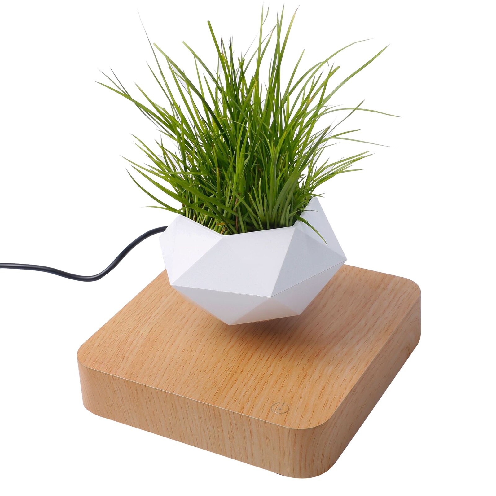 Lévitation Air bonsaï Pot Rotation fleur Pot jardinières Suspension magnétique flottant Pot en Pot plante maison bureau décor