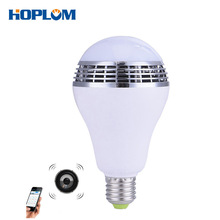 Dimbare E27 RGB LED Muziek Lamp Bluetooth Verlichting Lamp Kleur Verstelbare Speaker Muziek Lichten Lamp Timer Met APP Controle