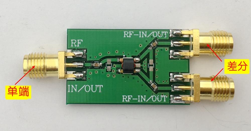 Adf4350 adf4355 diferencial único conversor de porta balun 1:1 100khz-6ghz