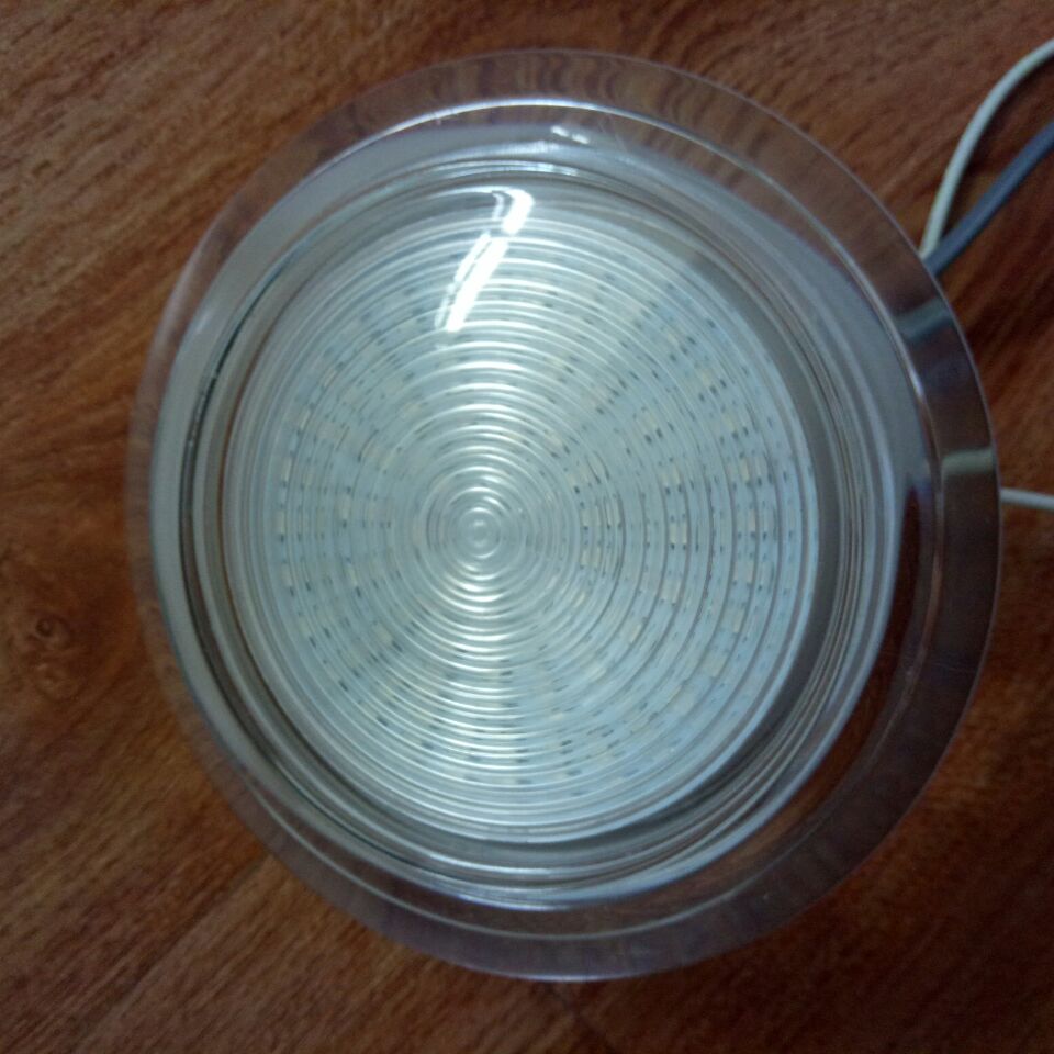 1pcs waterproof RGB underwater Jacuzzi Lights LED tub light hole size 95mm LED liner pool light sauna room 5" led spa light