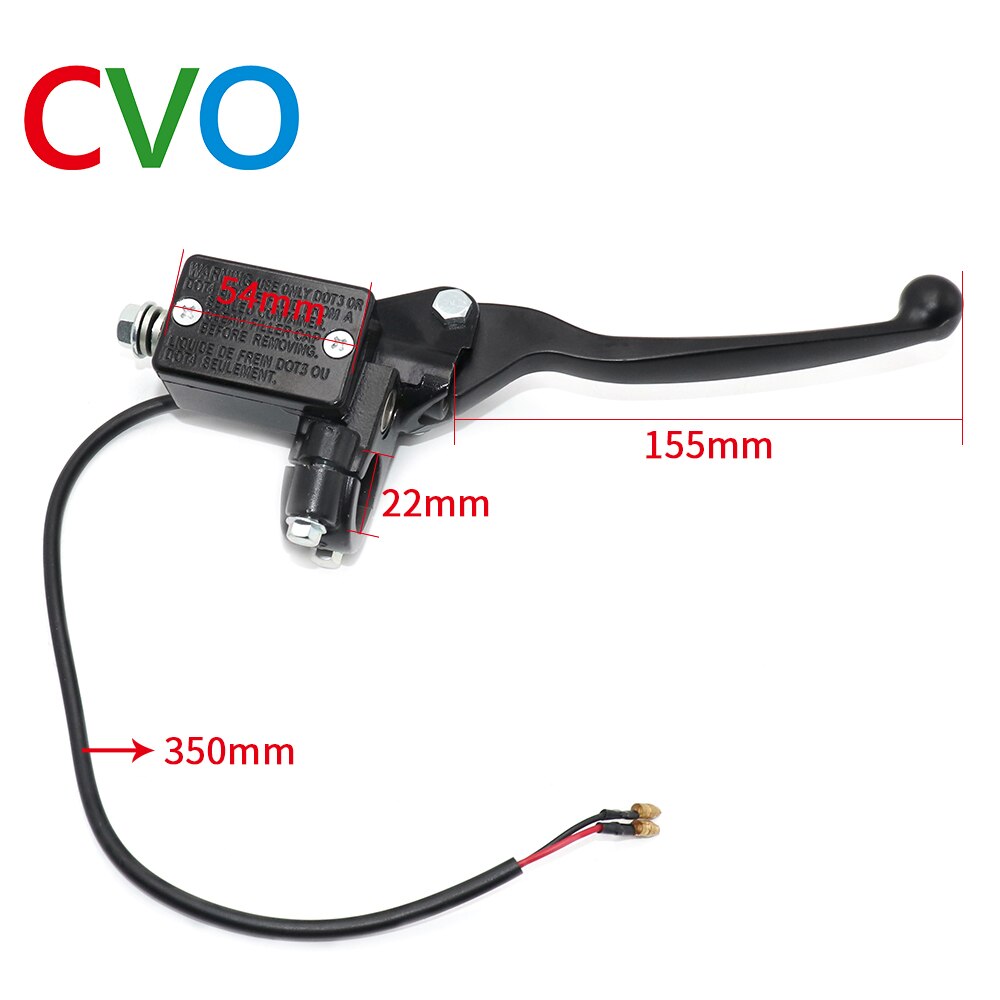 Levier de frein hydraulique avant droit, pour moto, Motocross, vtt, Quad, motocyclette, Buggy, Go Kart, maître-cylindre