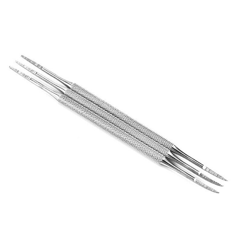 1 PC Toe Nail File Foot Nail Care Hook Double Ended Ingrown Toe Correction Lifter File Manicure Pedicure Toenails Clean Tool