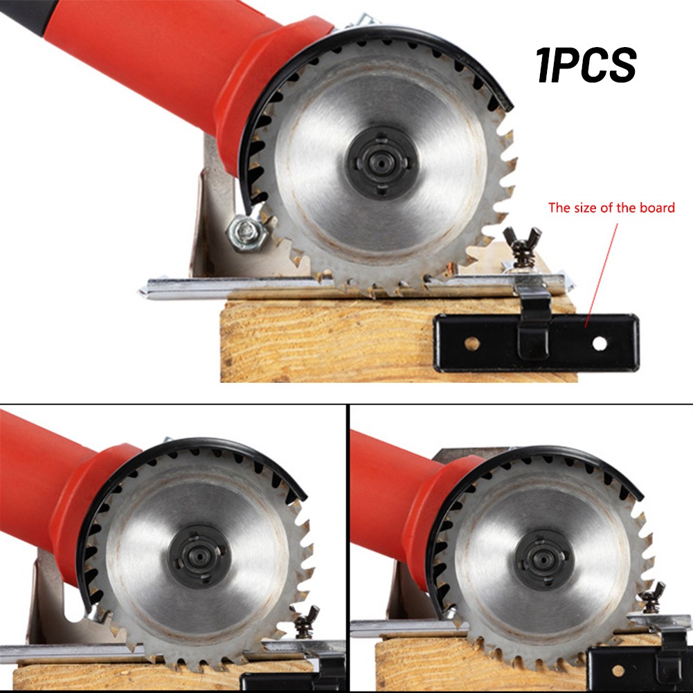 45° / 90° / 180°Adjustable Grinder Cutting Depth Positioning Bracket Slotting Base Stand For 100MM Angle Grinder Cutting Bracket