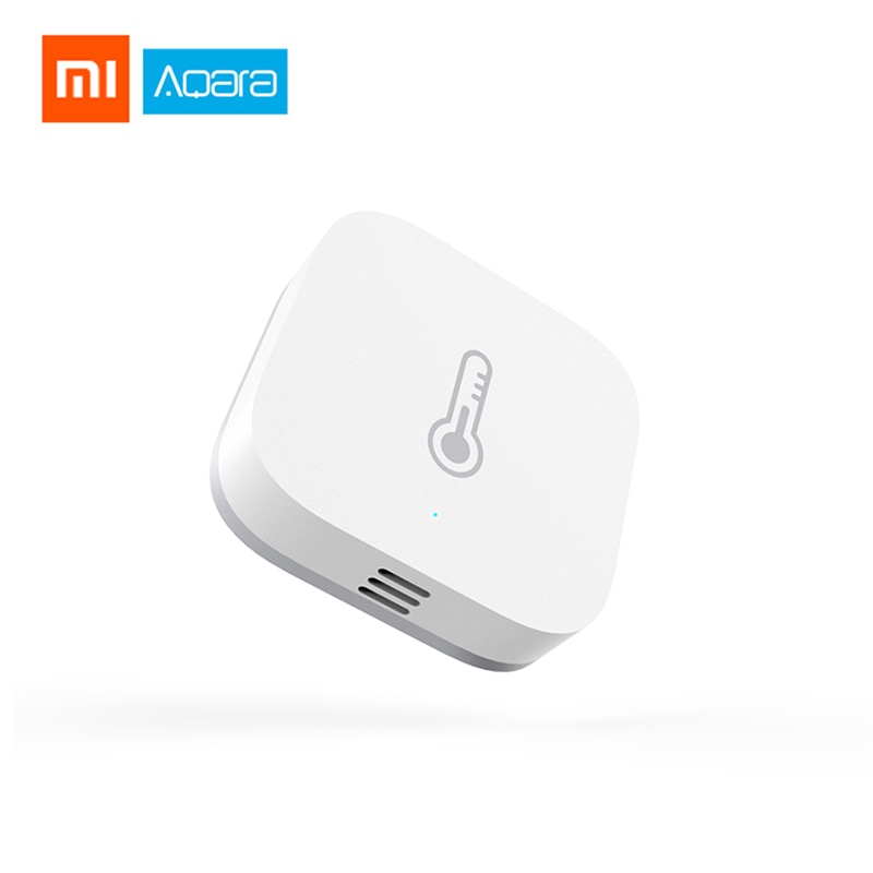 Xiaomi Aqara Sensor de temperatura Hu mi dity presión de aire ambiente mi jia casa inteligente ZigBee Control inalámbrico trabajo puerta de enlace mi hogar