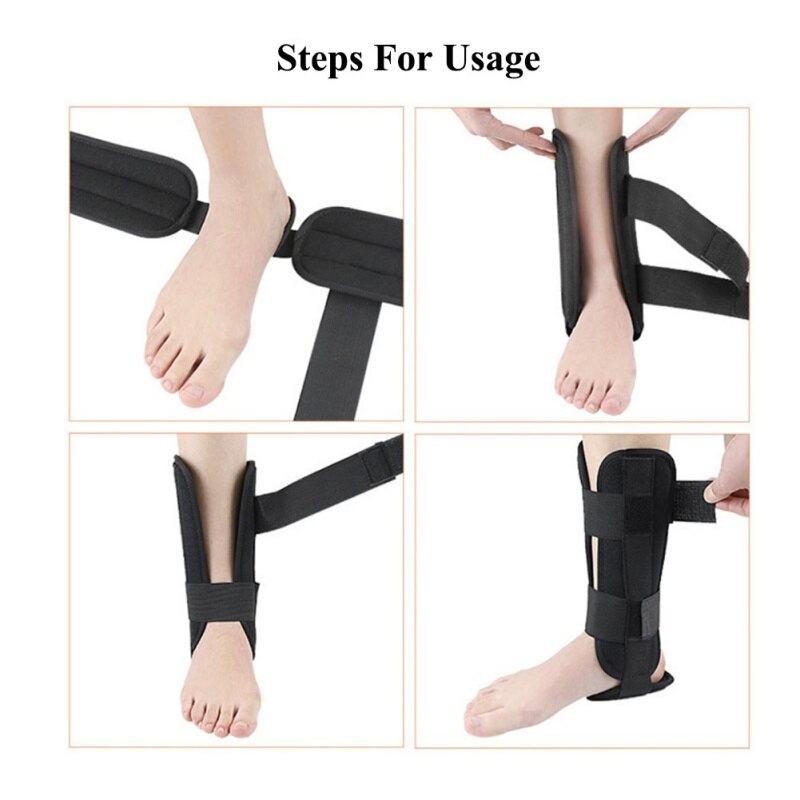 1Pc Outdoor Sport Ademend Enkelbrace Protector Verstelbare Enkel Ondersteuning Pad Bescherming Elastic Brace Guard Ondersteuning Guard