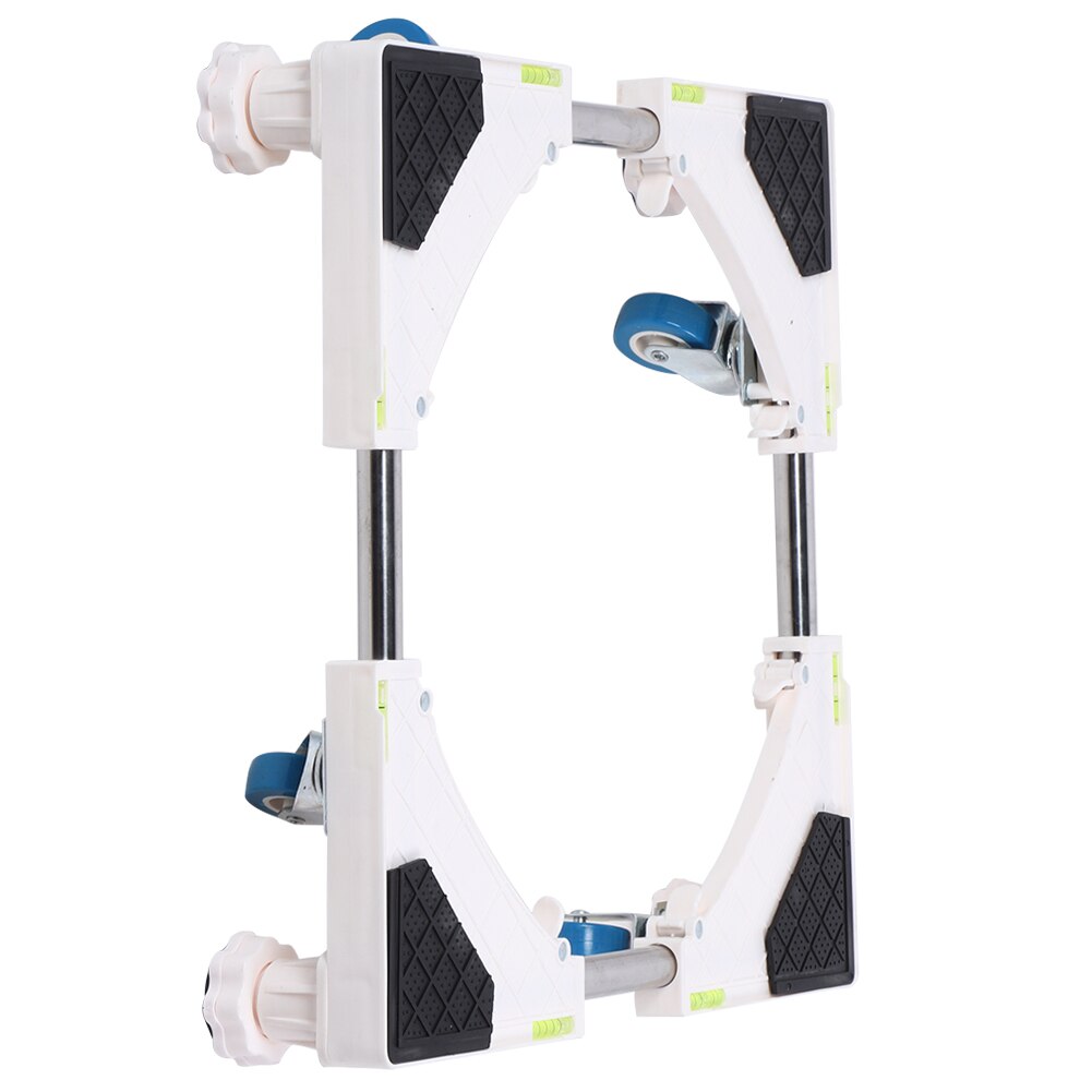 4 Feet with 4 Universal Wheels Washing Machine Base Stand Holder for Automatic Washing Machine Stand