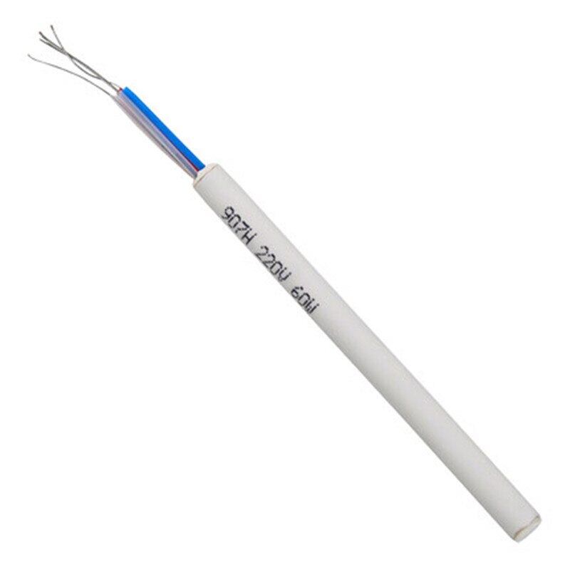 EU Plug 220V 60W 907 Adjustable Adjustable Constant Temperature Lead-Free Internal Heating Electric Soldering Iron + 5Pcs tip: Ceramic Heater
