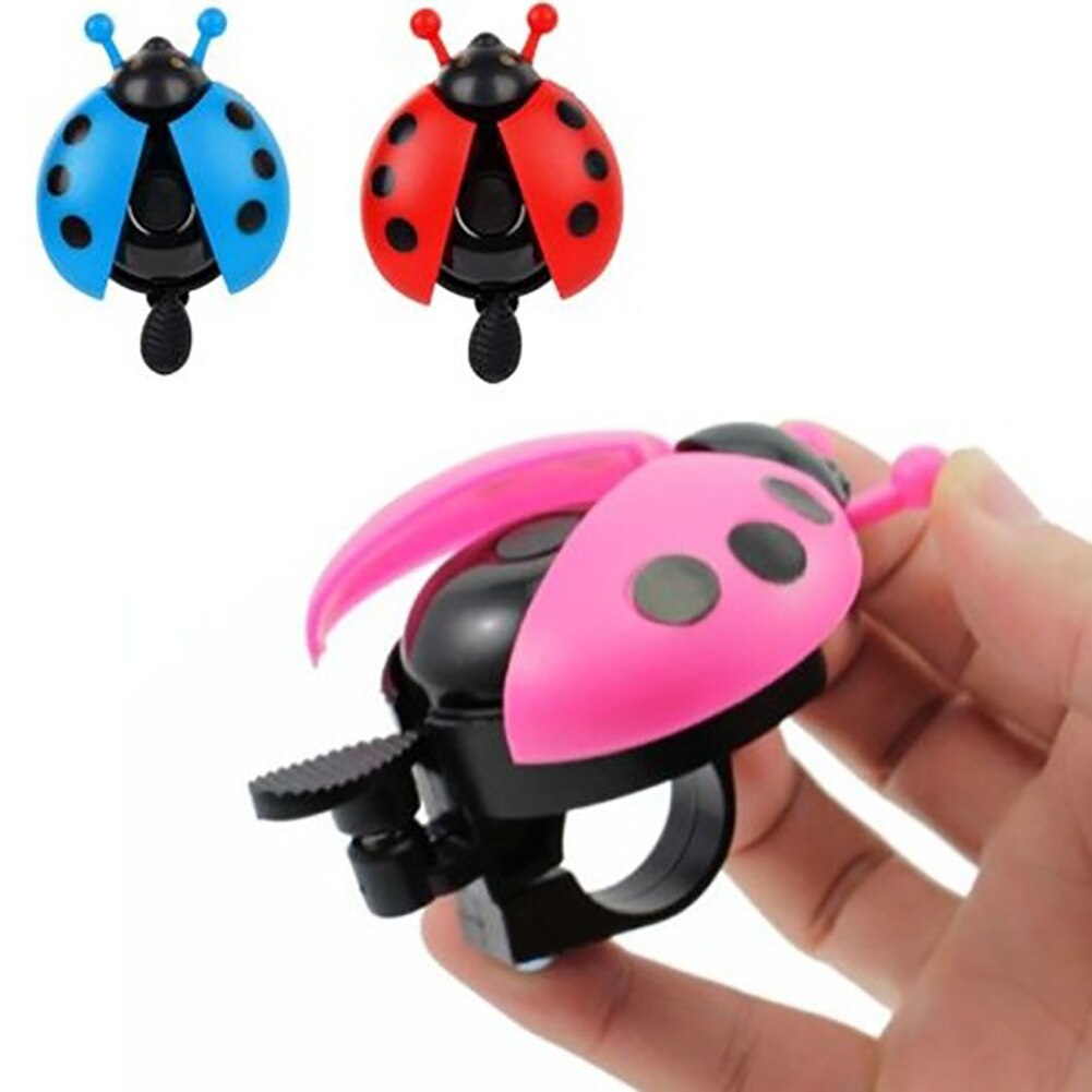 Bicycle Bell Ring Beetle Cartoon Cycling Bell Lovely Kids Ladybug Bell Ring for Bike Ride Horn Alarm bicycle Accessories