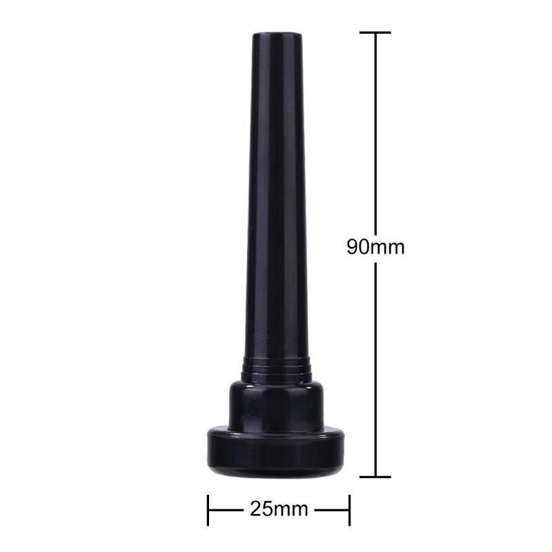 1pc 3c plastic trompet mondstuk meg voor beginners muzikale trompet accessoires veelkleurige muziekinstrumenten en accessoires