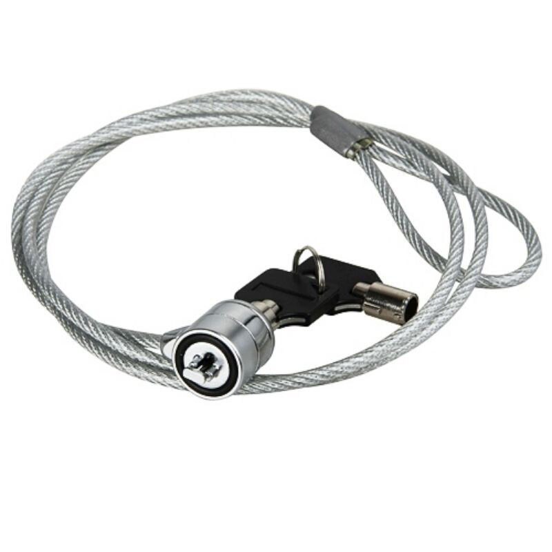 Cerradura de seguridad para ordenador portátil, candado de cadena de Cable con llave, antirrobo, para Notebook, PC, portátil, novedad