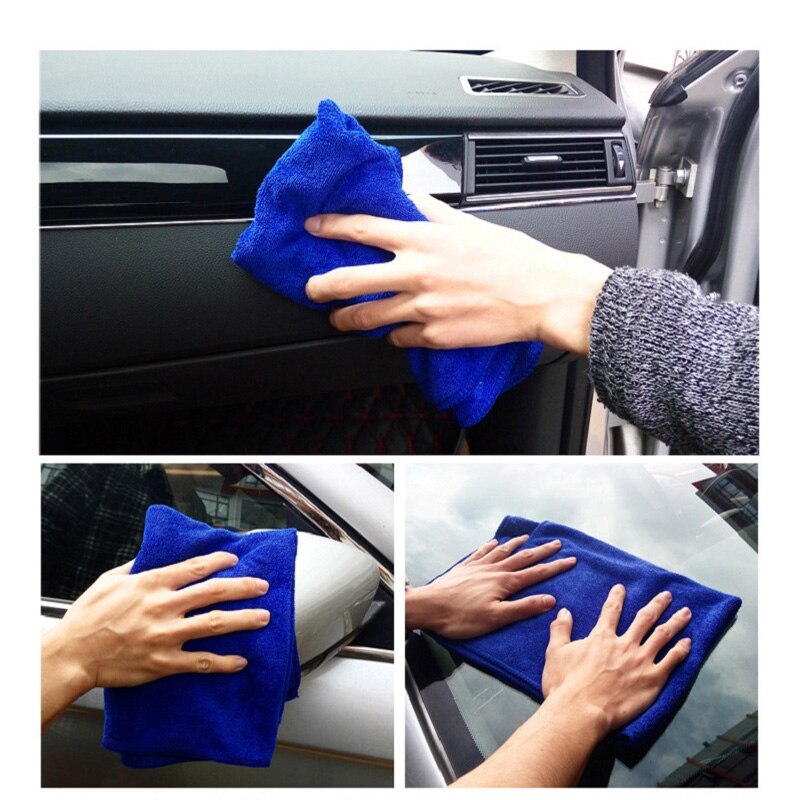 2pcs Microfibre Cleaning Auto Soft Cloth Washing Cloth Towel Duster 70*30cm hairdresser Car Home Cleaning Micro fiber Towels