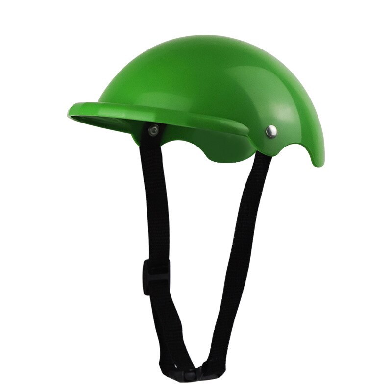 LVTUBANLV Pet Dog Helmet Doggie Hardhat for Puppy Chihuahua Blind Dogs Ridding Motorcycles Bike Outdoor for Small Medium Dog: Green / S