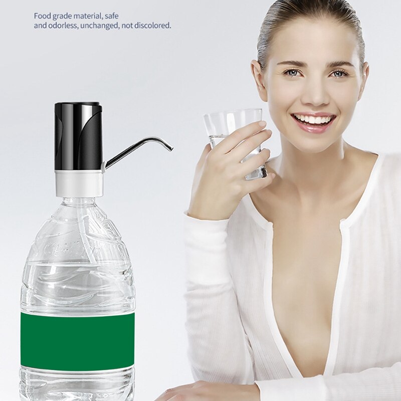 EAS-Portable USB Water Pump Household Drinking Water Dispenser Intelligent Electric Absorber for Kitchen Home Office