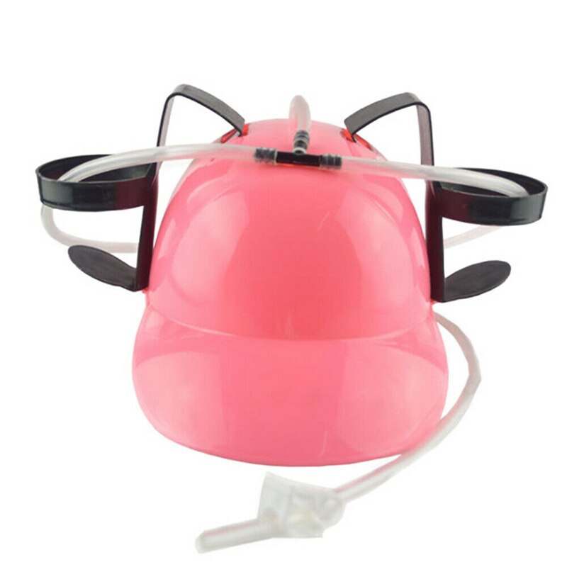 Sombrero para beber cerveza y refrescos, sombrero para beber, para , juego, , 1 Uds.: Rosa