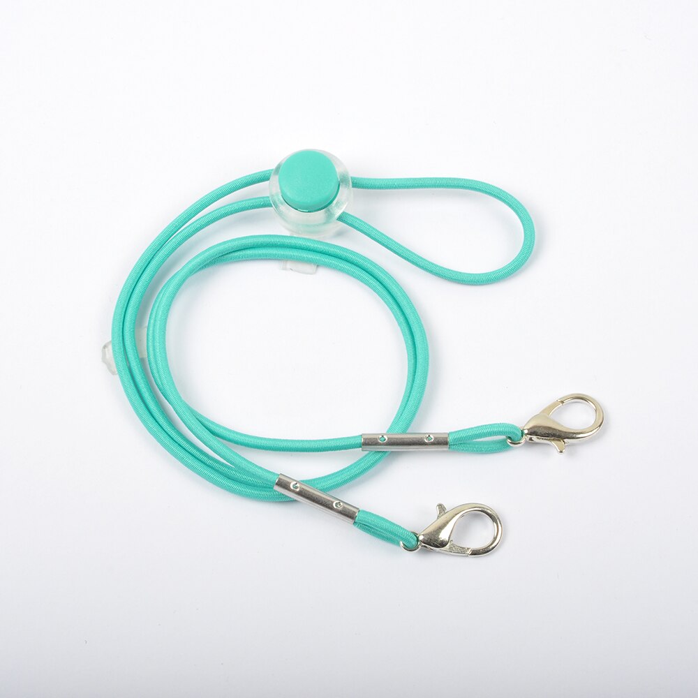 Cordón ajustable para mascarilla facial, soporte cómodo, antipérdida, para colgar en el cuello: 5