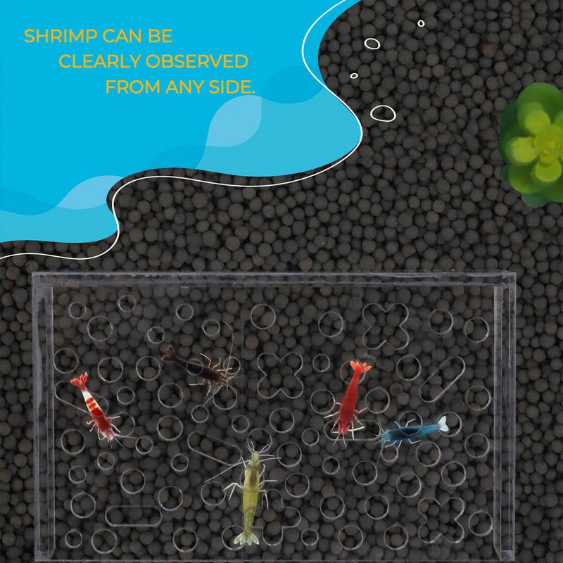 Garnelen Tunnel Garnelen schutz einfache Installation transparente Garnelen verstecken Aquarium Aquarium Dekorationen Aquakultur Teiche