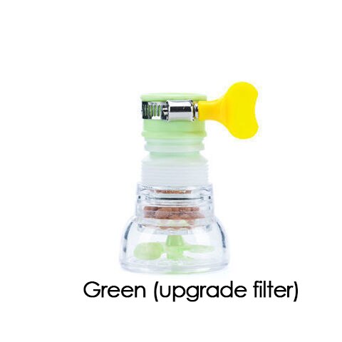 Düse für Wasserhahn Spitze Wasser Erweiterung Dusche Dusche Rührgerät Adapter Armaturen Hochdruck Unterlegscheibe Hause Zubehör Küche Iteam: Grün