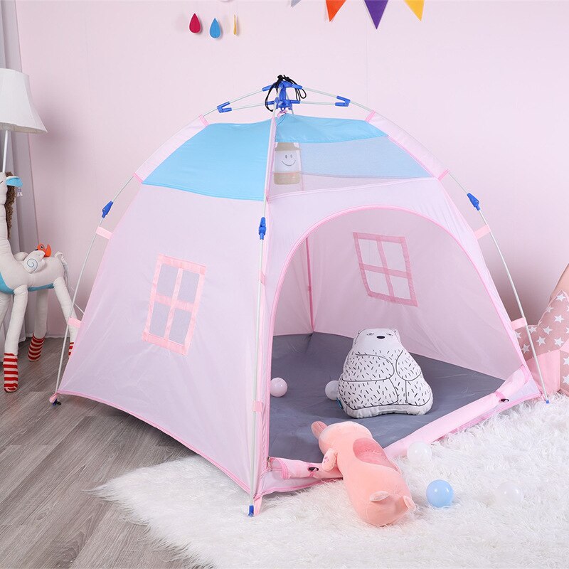 freundlicher Zelt Tragbare Zelt für freundlicher Art Spielhaus Tipi Baby drinnen draussen Camping Haus Baby Zimmer Dekoration Teppich
