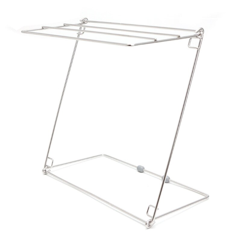 Porte-serviettes pliable en acier inoxydable pour cuisine et salle de bain, étagère à linge sur pied  c42