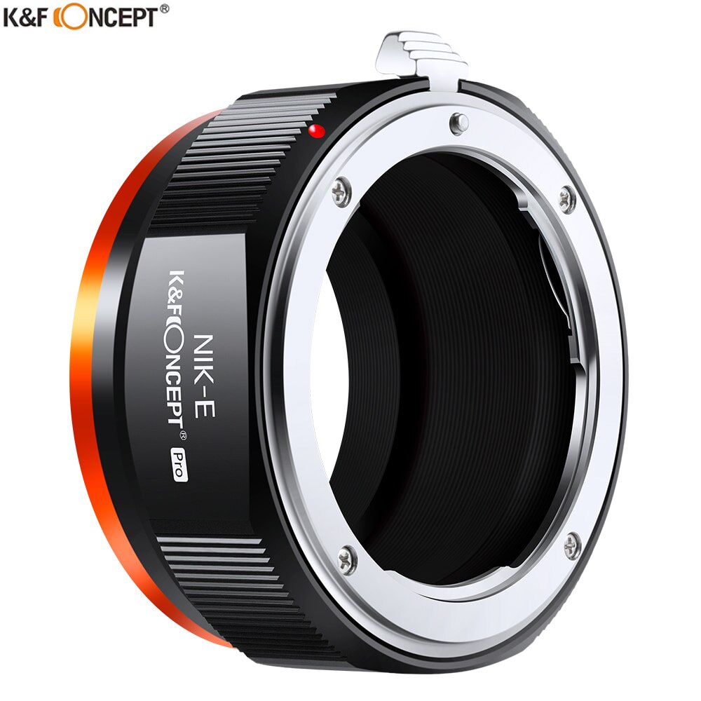 K &amp; F Concept – adaptateur Nikon vers Sony, objectif de montage AI F vers E NEX, appareils photo sans miroir pour Sony A6000 A6400 A7II A5100 A7