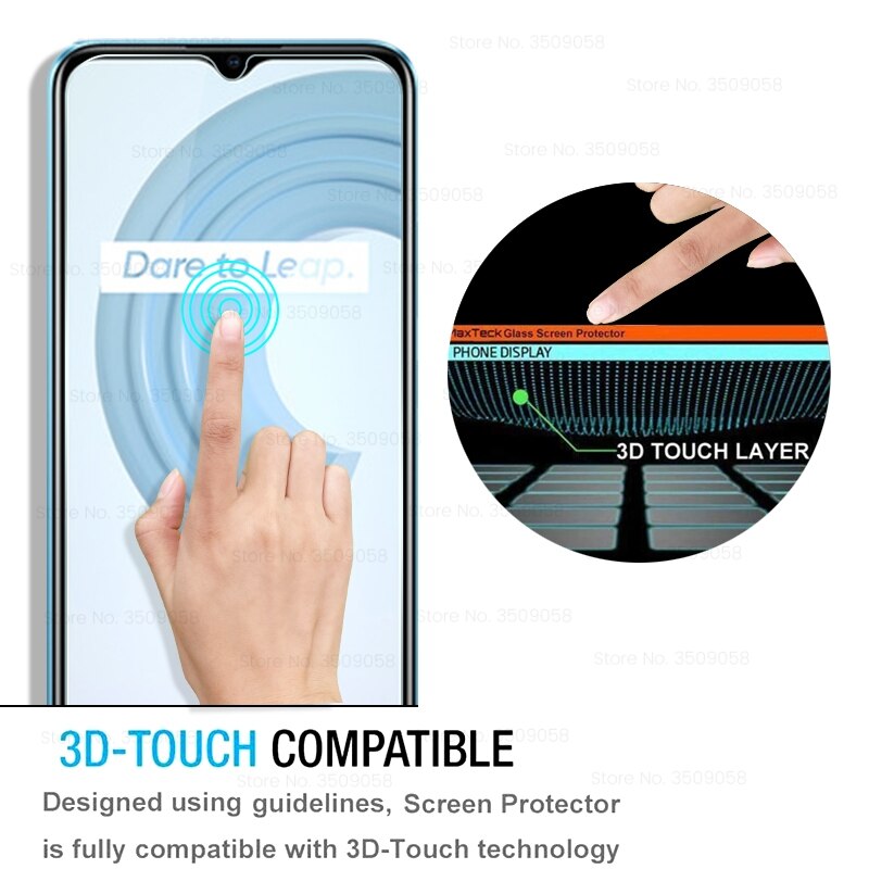 2 Stuks Beschermende Glas Realmi C21 Bril Full Screen Gehard Glas Voor Oppo Realmy Realme C21 C 21 Realmec21 6.5 ''Cover Film