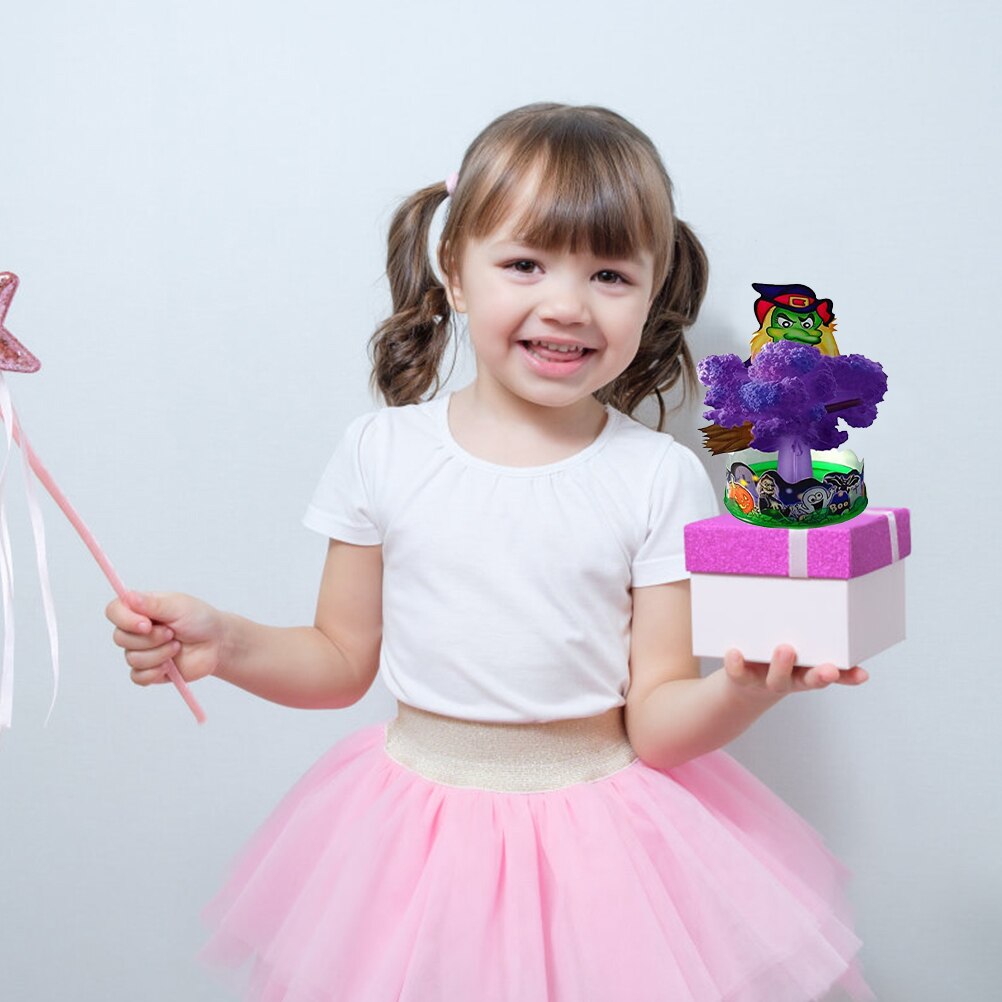 Grow Paper Tree Visual Magic Artificial Sakura Trees Decorative Growing DIY Paper Tree Novelty Baby Toy Flower Toys