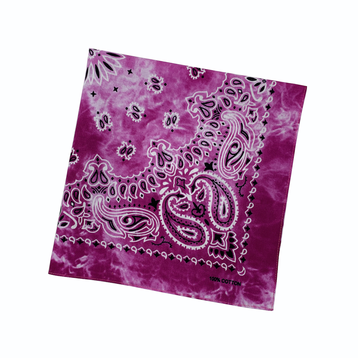 12colors/lot Cotton Tie Dye Bandana Head Wraps Rainbow Swirl Retro Paisley Floral Print Square Scarf Women Men Neck Wrist Band