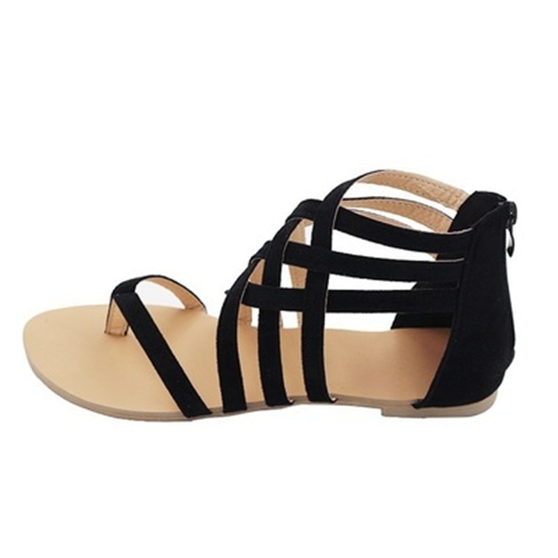 WoMen Sandals Nice Pop Summer Cross Strap Sandlas Women Flats Shoes European Rome Style Sandalias For Ladies