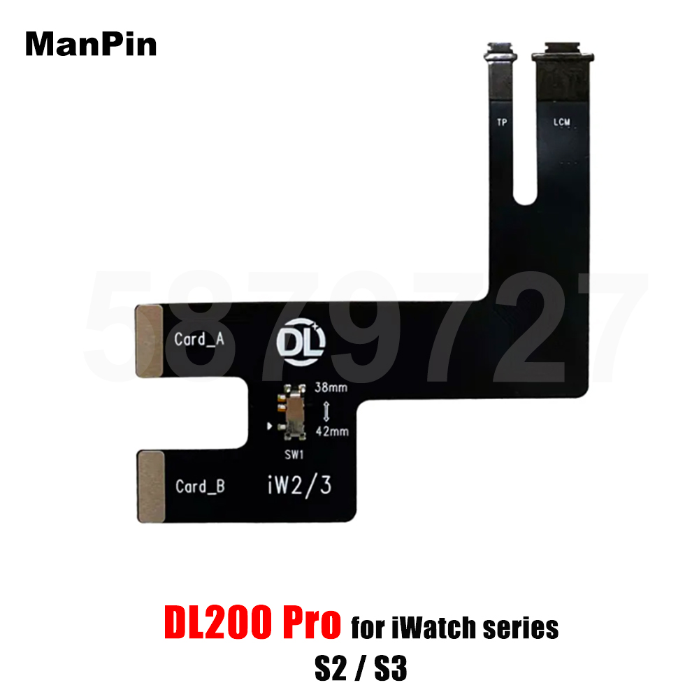 Testeur d&#39;écran LCD DL200 Pro, pour iPhone 12 Mini MAX 11 XS XR 8 7 6S Plus, Huawei iWatch, True Tone, test tactile 3D: for iWatch