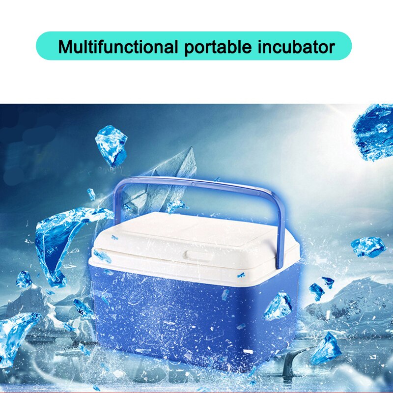 8l mini bilinkubator køleboks opbevaringsrum multifunktionelt bærbart inkubator frakoblet inkubator udendørs produkt