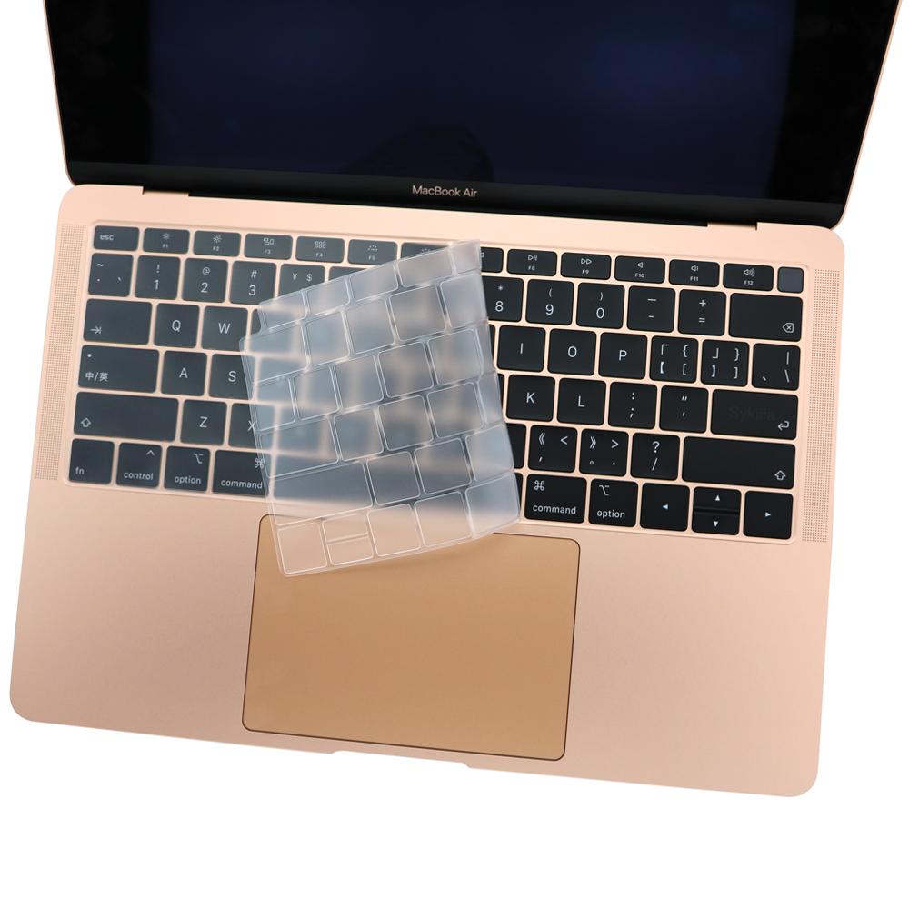Klawiatura pokrywa dla Macbook Air 13 11 Pro 13 15 16 17 12 dotykowy TPU silikonowy Protector Film wyczyść ue usa A2251 A2289 A2141 2020