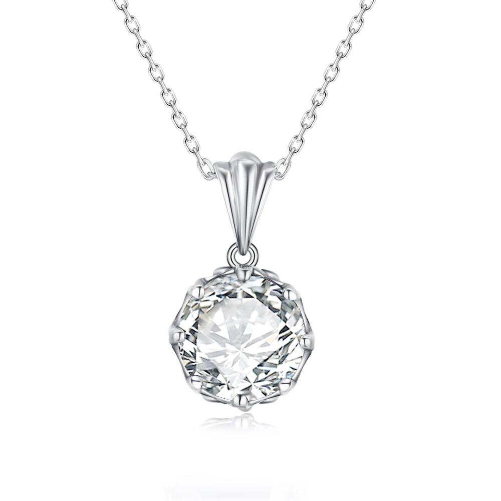 Szjinao impostato di Gioielli Da Sposa per Le Donne 100% Reale dell'argento Sterlina 925 Delicato Ciondolo di Diamanti Anello impostato Partito Famosa Gioielleria Di Marca